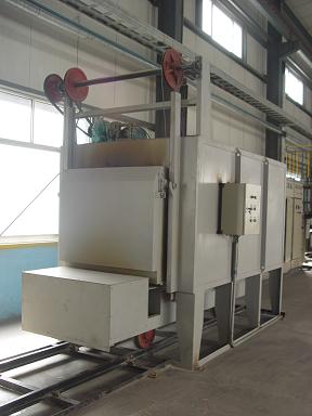 全纖維高溫(wēn)台車式電阻(zu)爐